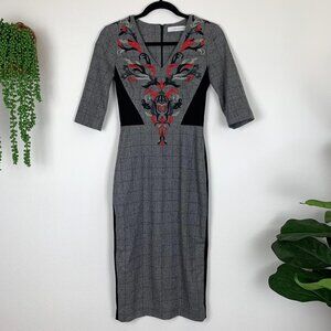 Kimora Lee Simmons Sz 0 Embroidered Dress